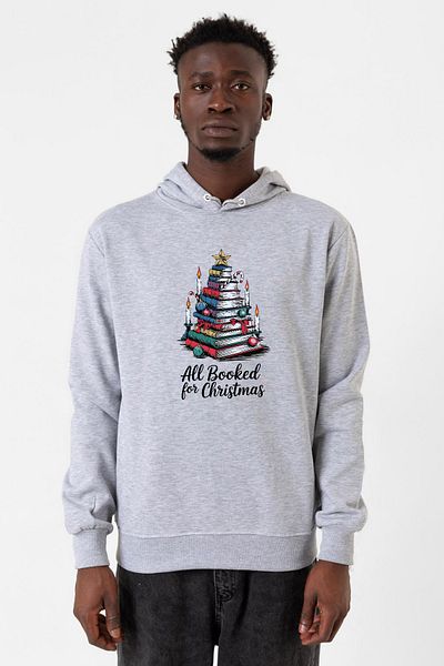 Tshirthane Όλα κράτηση για τα Χριστούγεννα Grimelanj Ανδρική φούτερ με κουκούλα 3ip