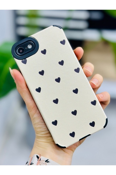 Go Aksesuar Iphone 7 - 8 - Se 2020 Uyumlu Kaplama Tasarımlı Model Kılıf