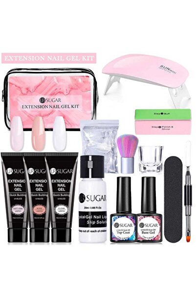 URSUGAR Ur Sugar 14 Parça Poly Jel Protez Tırnak Başlangıç Seti
