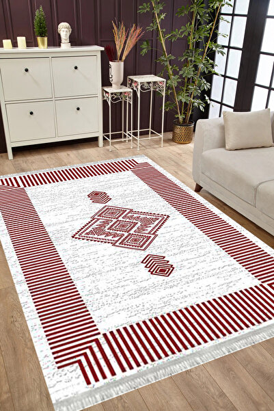 MUBO Kaymaz Tabanlı Yıkanabilir Antibakteriyel Dijital Baskı Otantik Salon Ha...