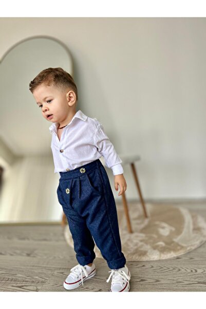 favorimkids New Cooll - 100% Linen Top and Bottom Set