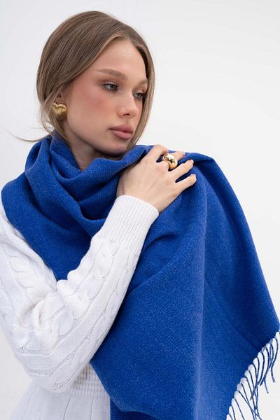 FENZA SCARF ALESSI șal de iarnă cu amestec dublu lână-acril
