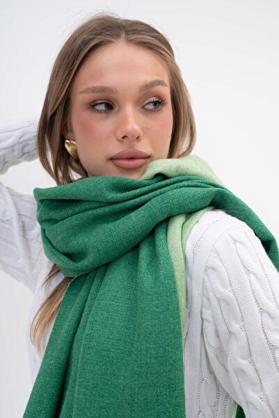 FENZA SCARF ALESSI șal de iarnă cu amestec dublu lână-acril