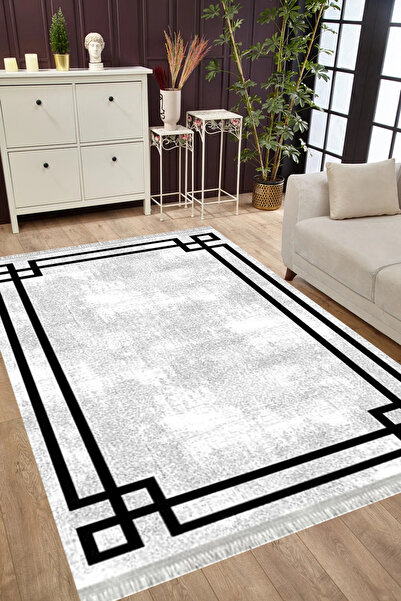 MUBO Pamuk Dokuma Taban Yıkanabilir Kaymaz Tabanlı Antibakteriyel Dijital Bas...