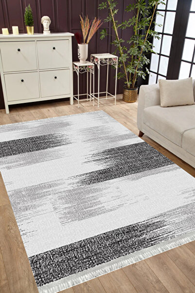 MUBO Pamuk Dokuma Taban Yıkanabilir Kaymaz Tabanlı Antibakteriyel Dijital Bas...