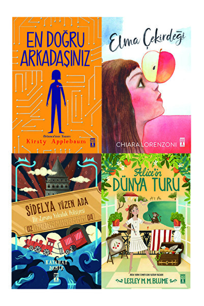 Genç Timaş 5.6.7. Sınıf Okuma Seti 4 Kitap En Doğru Arkadaşınız-Elma Çekirdeğ...