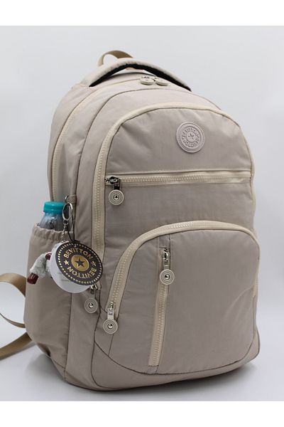 ÇantaExpress 1700 Beige Backpack Unisex School Backpack