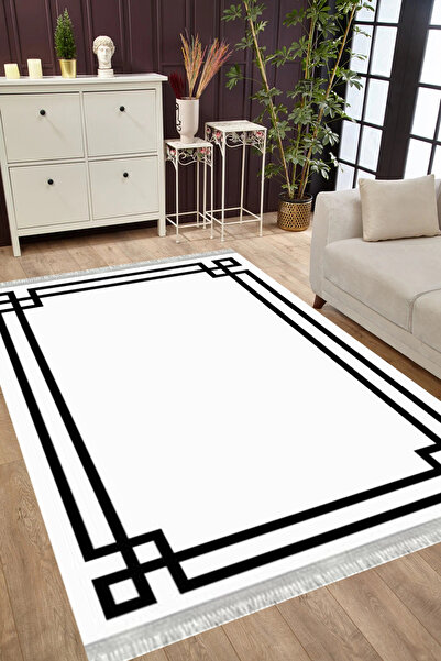 MUBO Kaymaz Tabanlı Yıkanabilir Antibakteriyel Dijital Baskı Modern  Salon Ha...