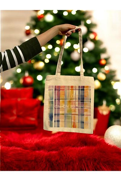 Chi-Chi Papers Rainbow Gabardine Cloth Sleeve Bag – Design with Elegance and Durability!