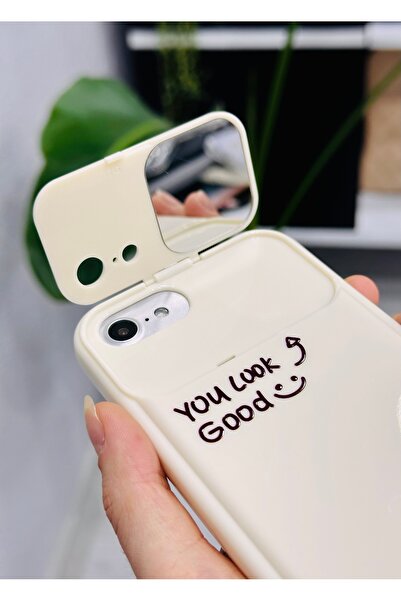 Go Aksesuar Iphone 6 -6s - 7 - 8 - Se 2020 se 2022  Uyumlu Aynalı Model Kılıf