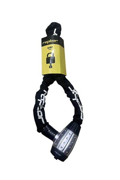 Kron Raptor Bisiklet Anahtarlı Zincir Kilit 90cm - 6mm Kalınlık