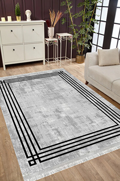 MUBO Pamuk Dokuma Taban Yıkanabilir Kaymaz Tabanlı Antibakteriyel Dijital Bas...