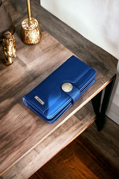 Çlk Accessories Red 20 2 Model Wallet - Credit Card Compartment and Zipper
