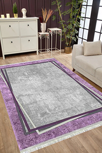 MUBO Pamuk Dokuma Taban Yıkanabilir Kaymaz Tabanlı Antibakteriyel Dijital Bas...