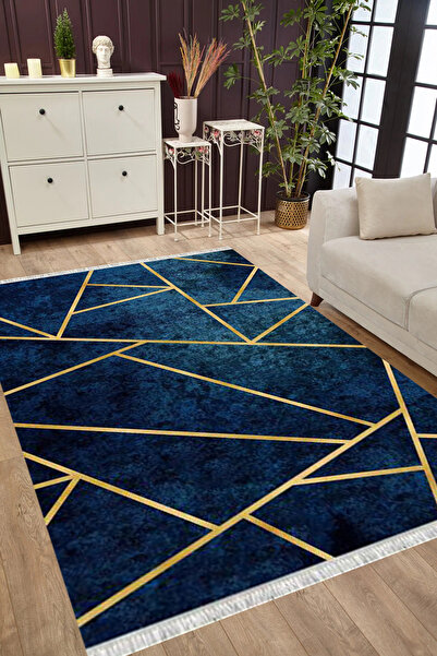 MUBO Kaymaz Tabanlı Yıkanabilir Antibakteriyel Dijital Baskı Modern  Salon Ha...