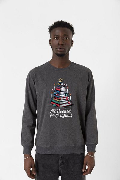 Tshirthane Όλα κράτηση για το Χριστουγεννιάτικο καπνιστό ανδρικό φούτερ 2ip