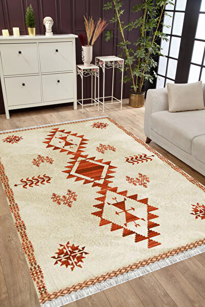 MUBO Kaymaz Tabanlı Yıkanabilir Antibakteriyel Dijital Baskı Otantik Salon Ha...