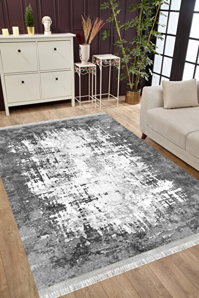 MUBO Kaymaz Tabanlı Yıkanabilir Antibakteriyel Dijital Baskı Doku Salon Halıs...