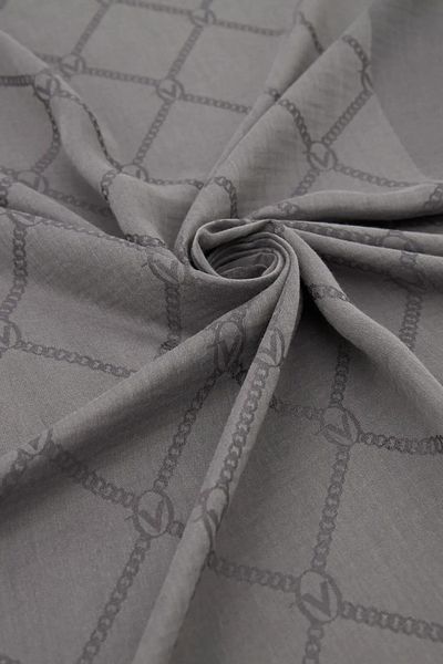 Valentino Orlandi Smoked Alia Chain Shawl