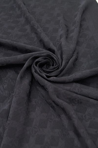 Valentino Orlandi Alia Jacquard Shawl-3 Black