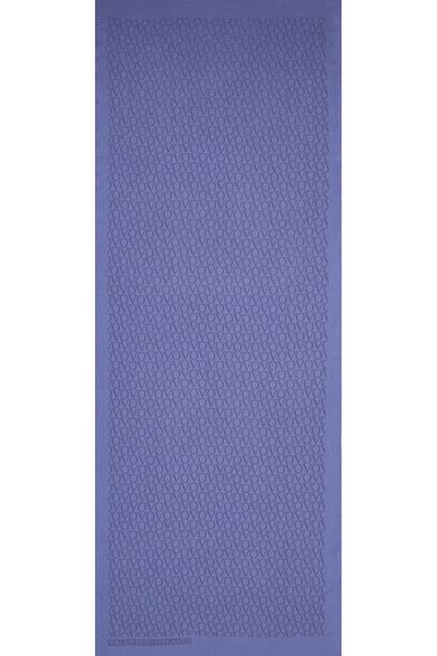 Valentino Orlandi Alia Jacquard Shawl-2 Indigo - Comfortable and Stylish