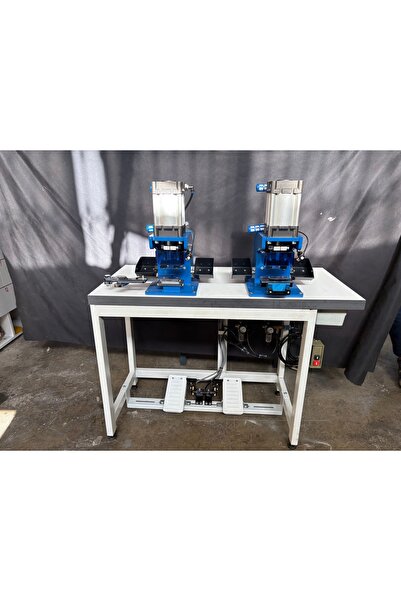 BÜLGEN MAKİNA Çiftli Kanca Kalıp Çakma Için Tasalanmış Kopça Makinesi Kendi Imalatımız