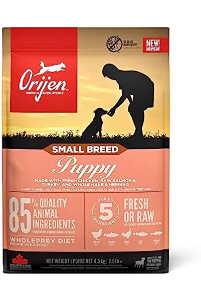 Orijen Puppy Small Breed Dog Food 4,5 Kg - Küçük Irk Yavru Köpekler Için