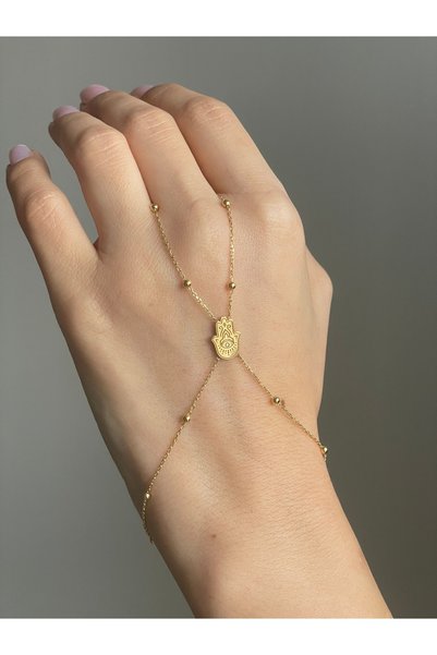Sade Accessory Desenli Hamsa Şahmeran