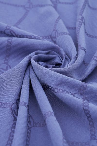 Valentino Orlandi Indigo Alia Chain Shawl
