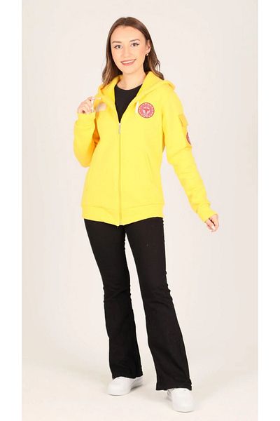 Ekg Medikal 112 Emergency Health Hooded Fleece (Unisex)