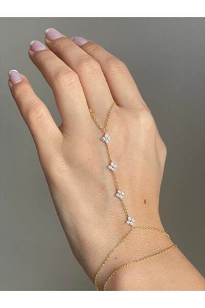 Sade Accessory Dört Taşlı Sıralı Şahmeran