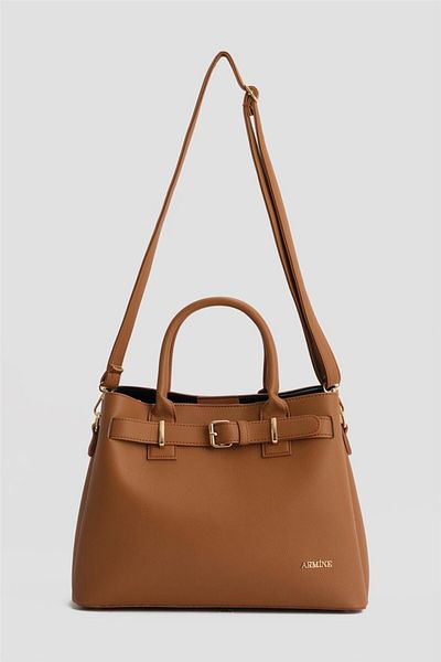 Armine Tan Bag - 24Kd7395-8 Model