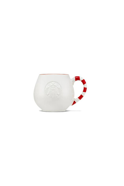 Hızlı Dükkan Original Brand ®   Mug - Candy Cane Design - 355 ml