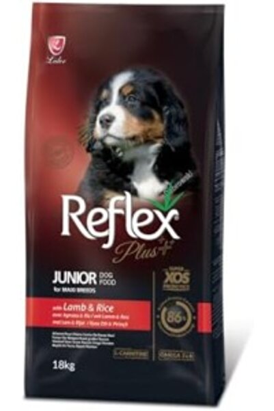 Reflex PLUS Kuzulu ve Pirinçli Köpek Maması 18 Kg