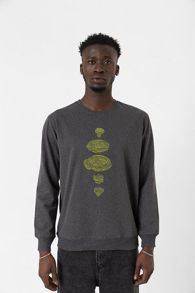 Tshirthane Φούτερ Beyblade Pieces Green Smoked Ανδρικό φούτερ 2ip