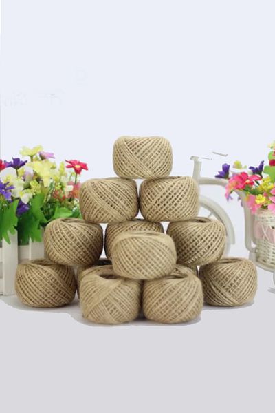 ESLENTA 5 Pieces Quality Wicker 100 Meters Jute String