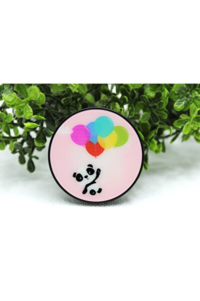 Tezcan Aksesuar Popsocket Telefon Tutacağı Desenli ve Baskılı Parmak Tutucu