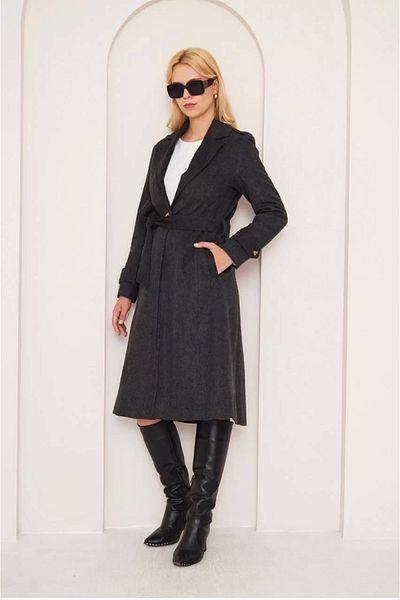 KAZAX LONG STRAIGHT CASH COAT