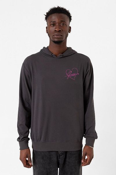 Tshirthane Blackpink Jisoo Signature Smoked Ανδρικό κουκούλα 2ip