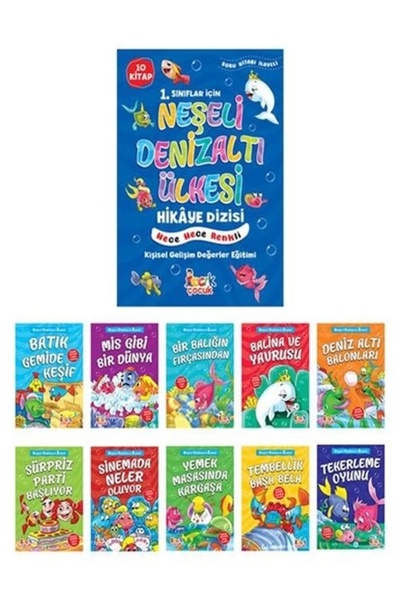 Bıcırık Yayınları Neşeli Denizaltı Ülkesi(10 KİTAP)