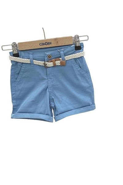 Çikoby Boy's Lcr Belted Woven Shorts