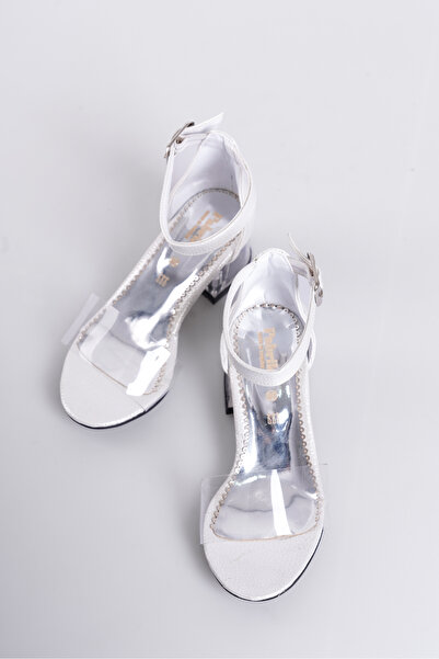 CAMOLLA Pantofi cu toc pentru fete Sedef, cu toc transparent