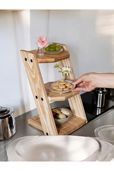 aryawoodcraft Tezgah Üstü Düzenleyici Raf