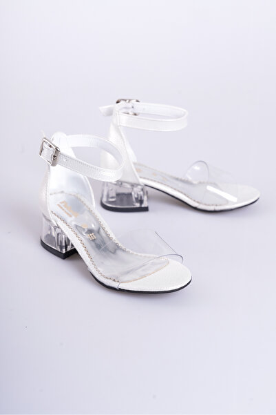 CAMOLLA Pantofi cu toc pentru fete Sedef, cu toc transparent