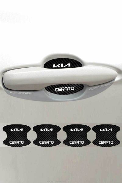 Kocamın Tasarımı طقم حماية من الكربون المضاد للخدش والرقائق لهاتف Kia Cerato