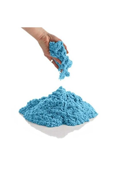 Toyuncakçı Mavi Kinetik Kum Oyun Kumu 1 Kg Kinetik Kum