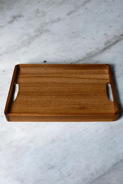 Mirilliahome Acacia Wooden Serving Tray - Presentation Tray
