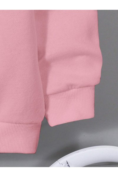 Genel Markalar NY Baskılı Kapüşonlu Sweatshirt Hoodie