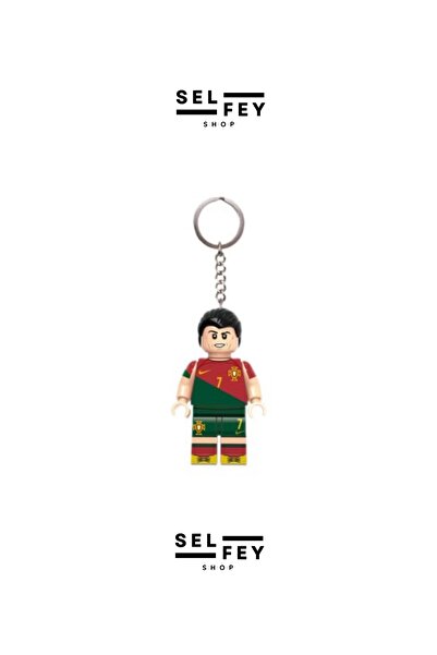 SelFey Lego Model Ronaldo Anahtarlık