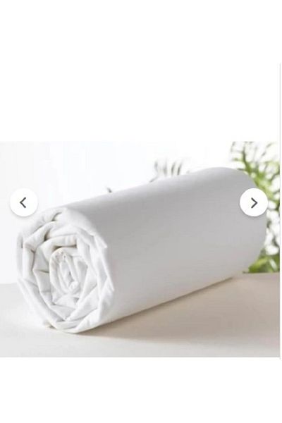 GENÇEV HOME COLLECTİONS Single 100X200 Delux Cotton Satin Fitted Sheet+1 Pillowcase